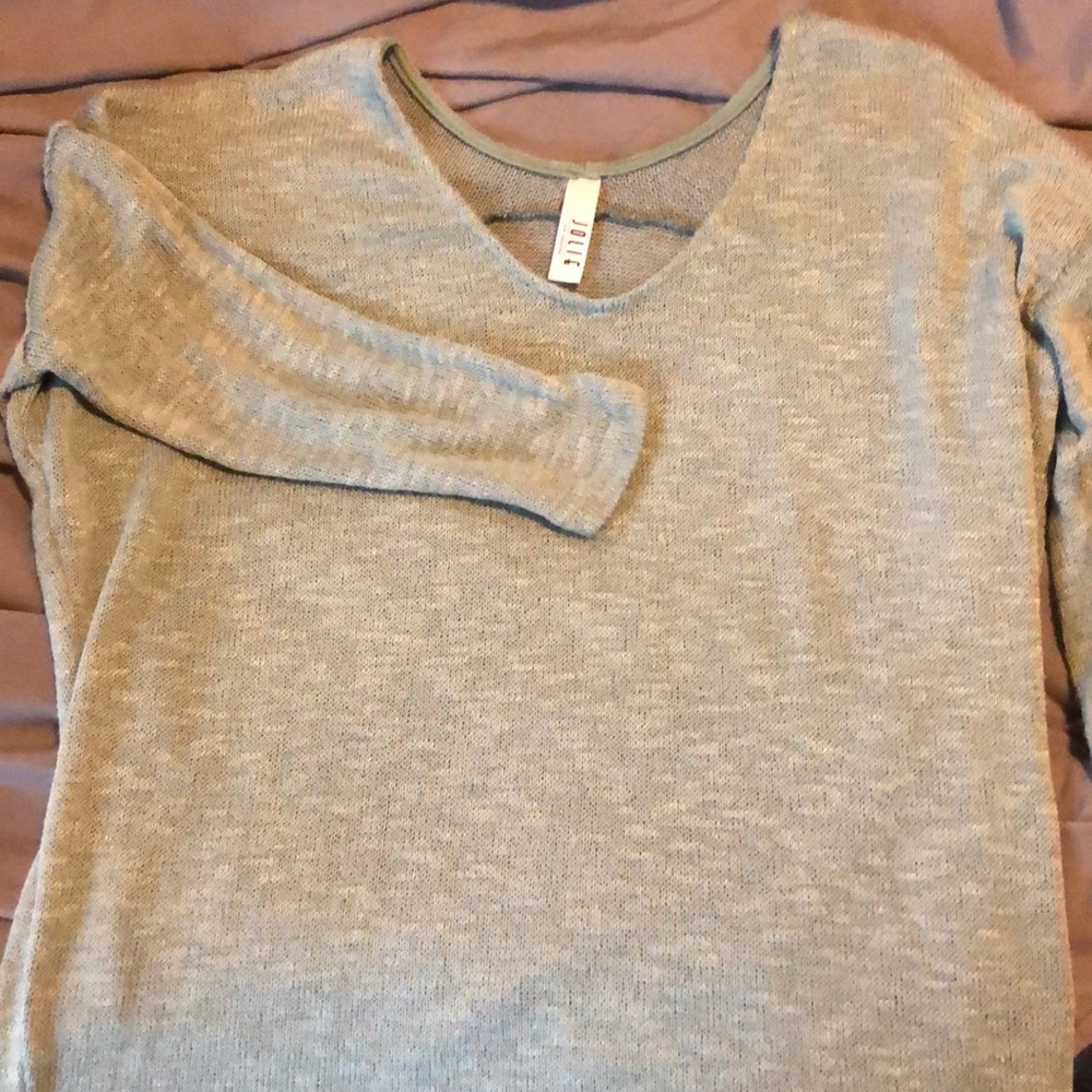 Green sweater